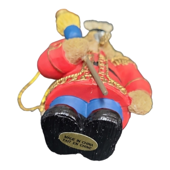 Vintage 90's Teddy Bear Parade Ornament The Majorette - Picture 2 of 4